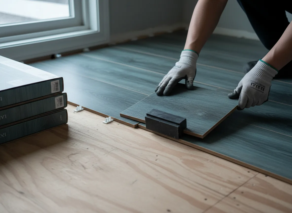 Luxury Vinyl Plank Installation company in Ben Franklin, TX